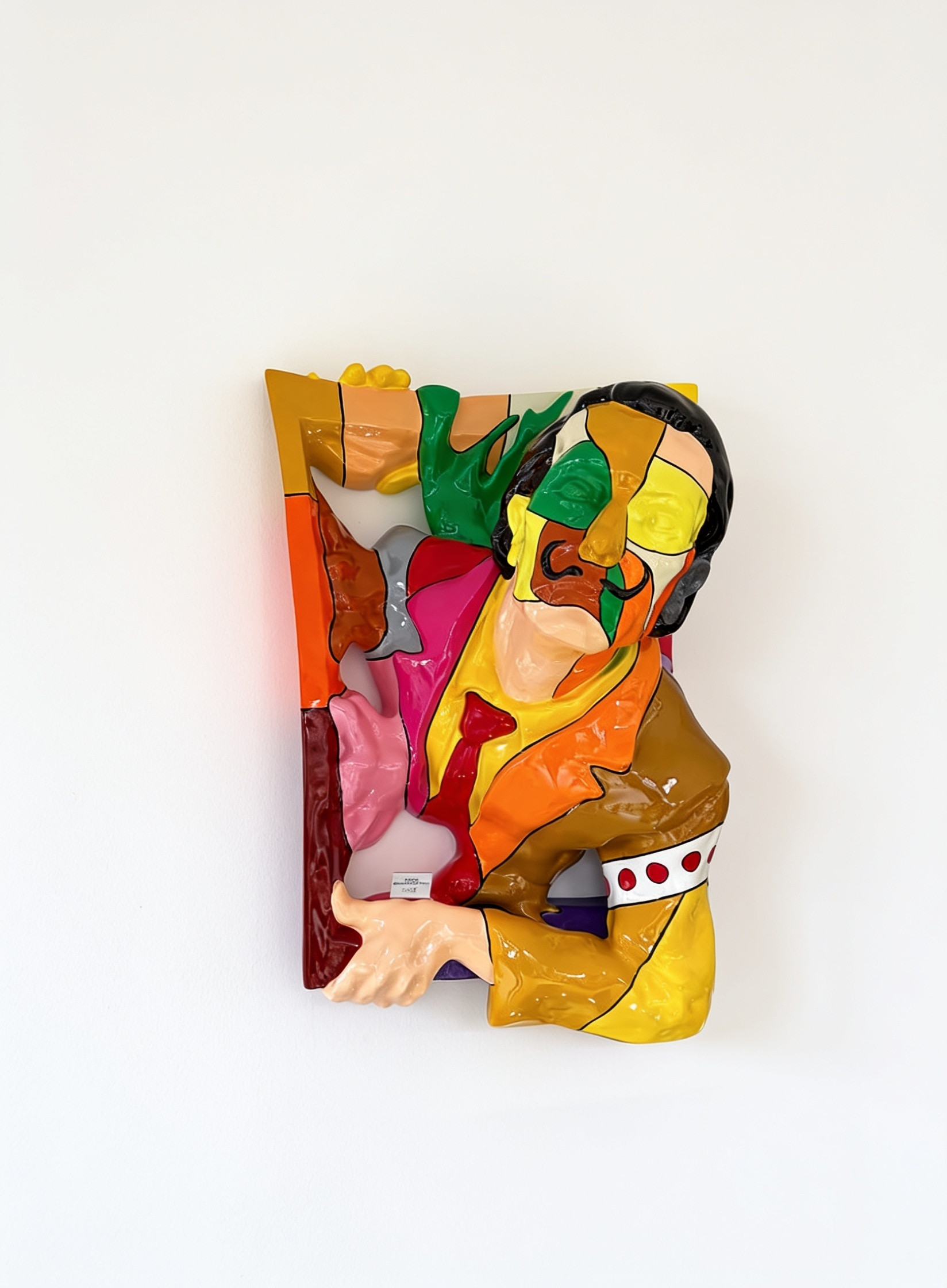 Cadre mural Salvador Dali en relief style coloré 115 cm ArtHome