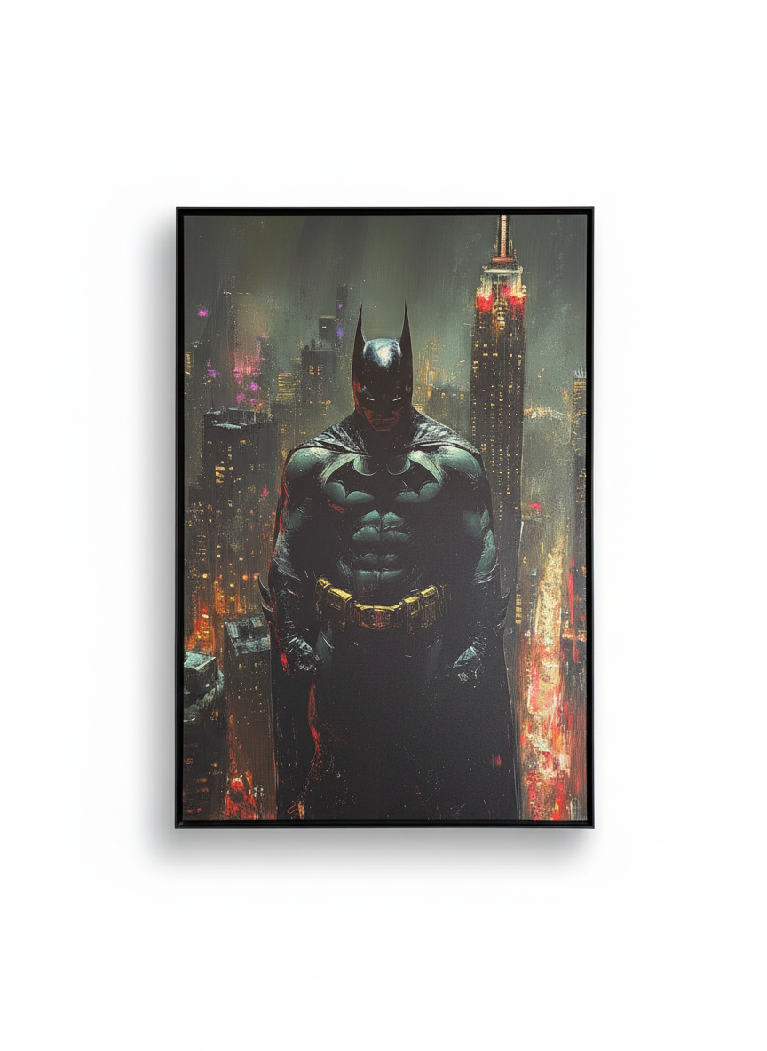 Tableau encadré BATMAN 150x100cm Salon