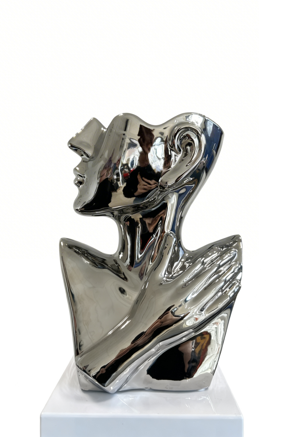 Vase visage femme 30cm