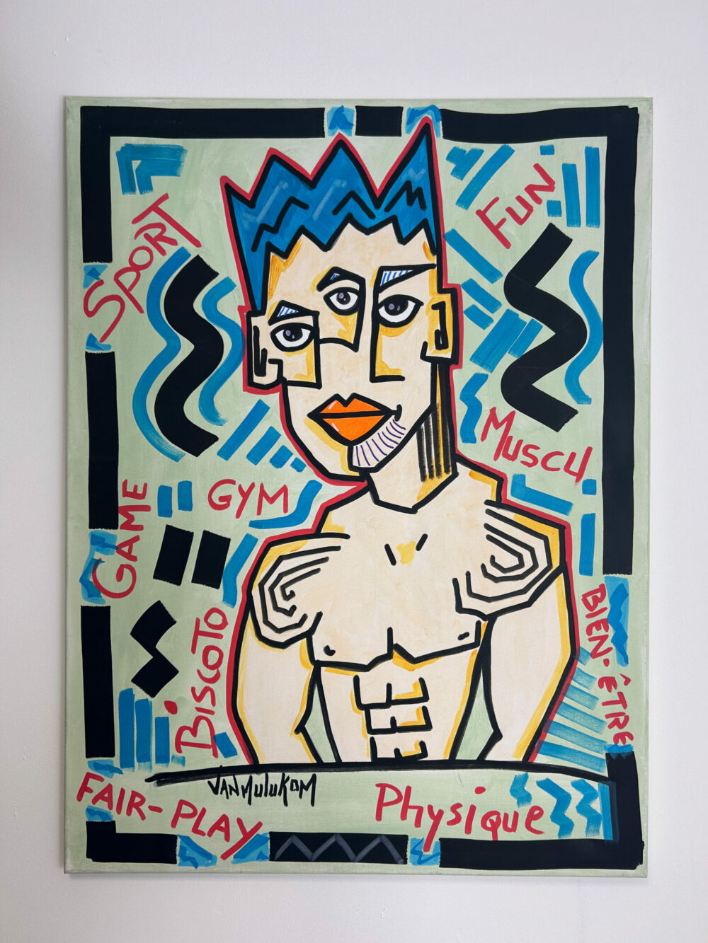 SPORT – Tableau pop art original | Van Mulukom