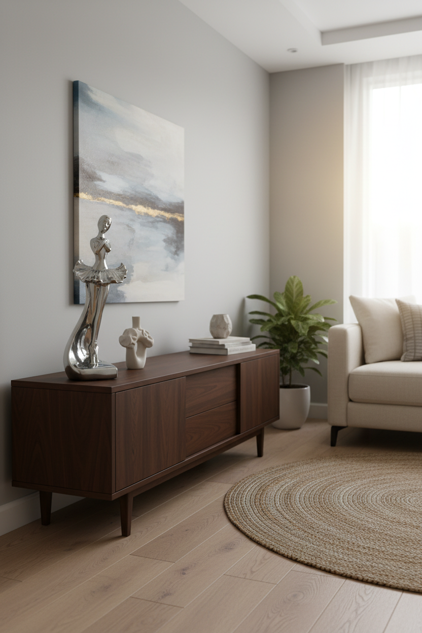 figurine-ballerine-tutu-finition-chrome-argent-deco-salon