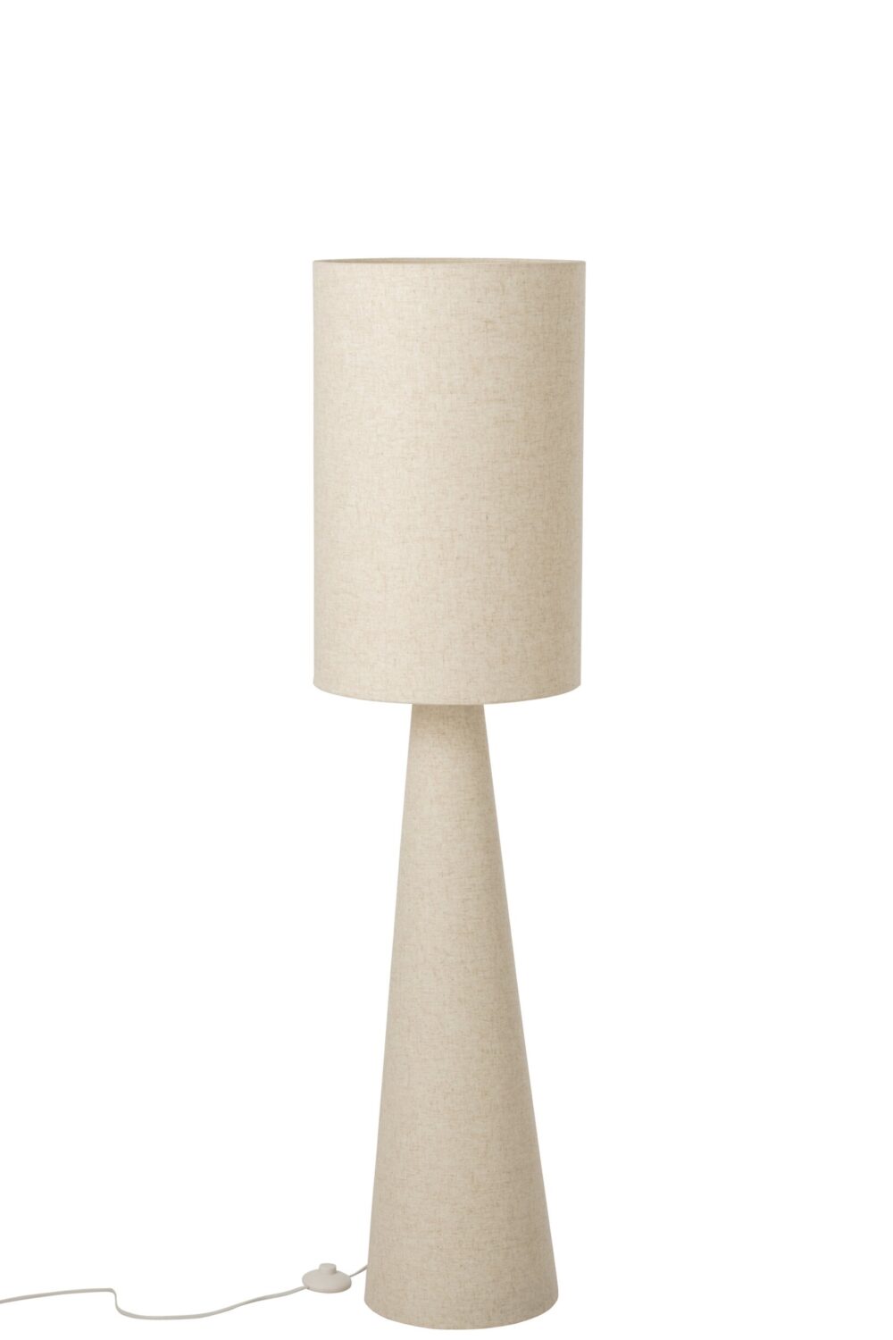 Lampadaire Cône Tissu