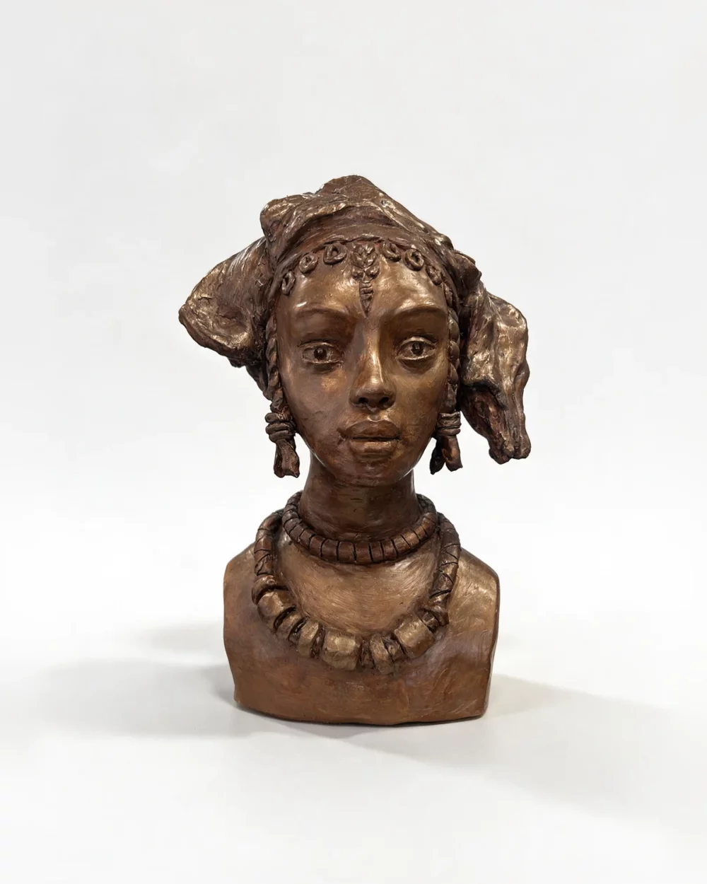 Buste Femme aux Tresses
