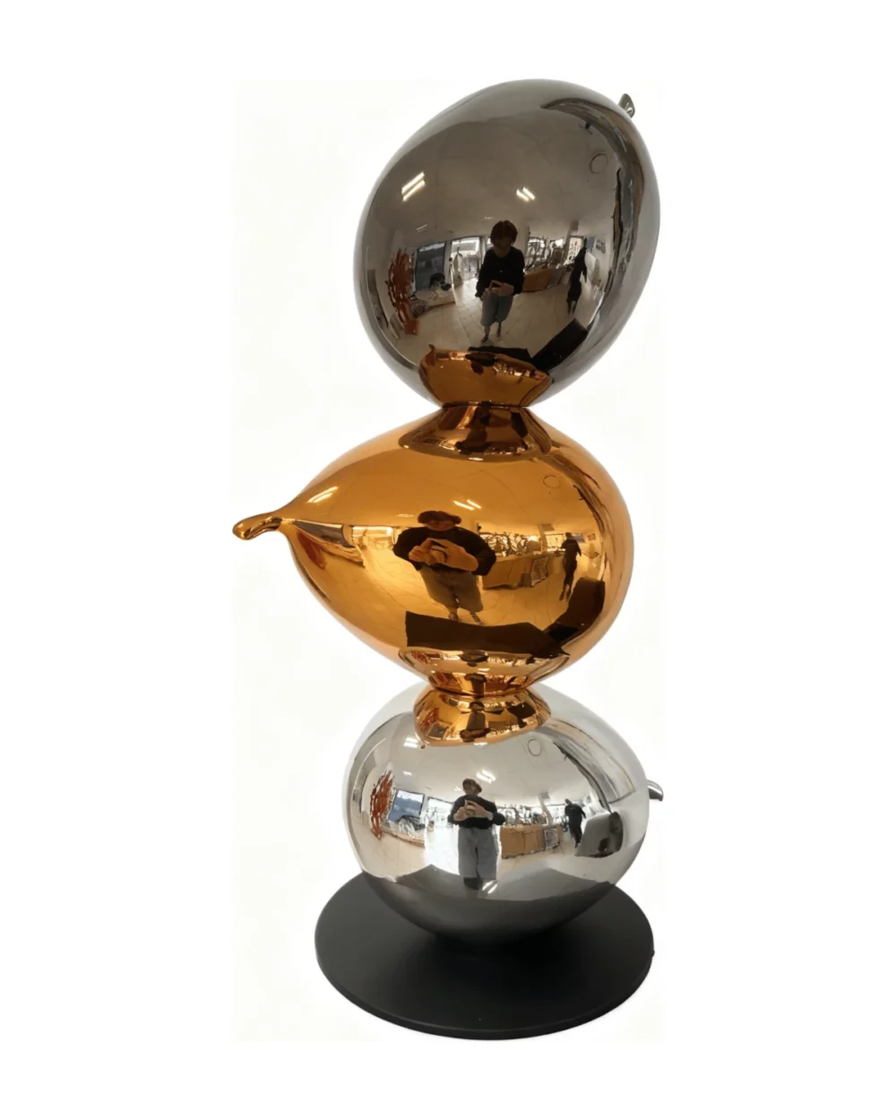 Sculpture Trio de ballons