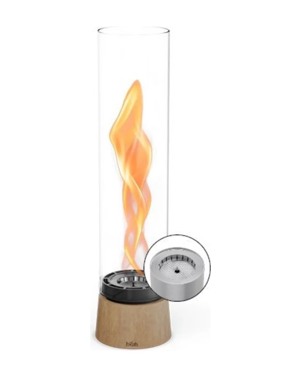 SPIN air 900 – Feu de table chêne Höfats