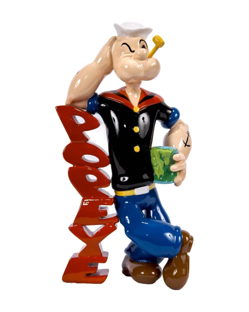 Statue Popeye Épinards 60cm