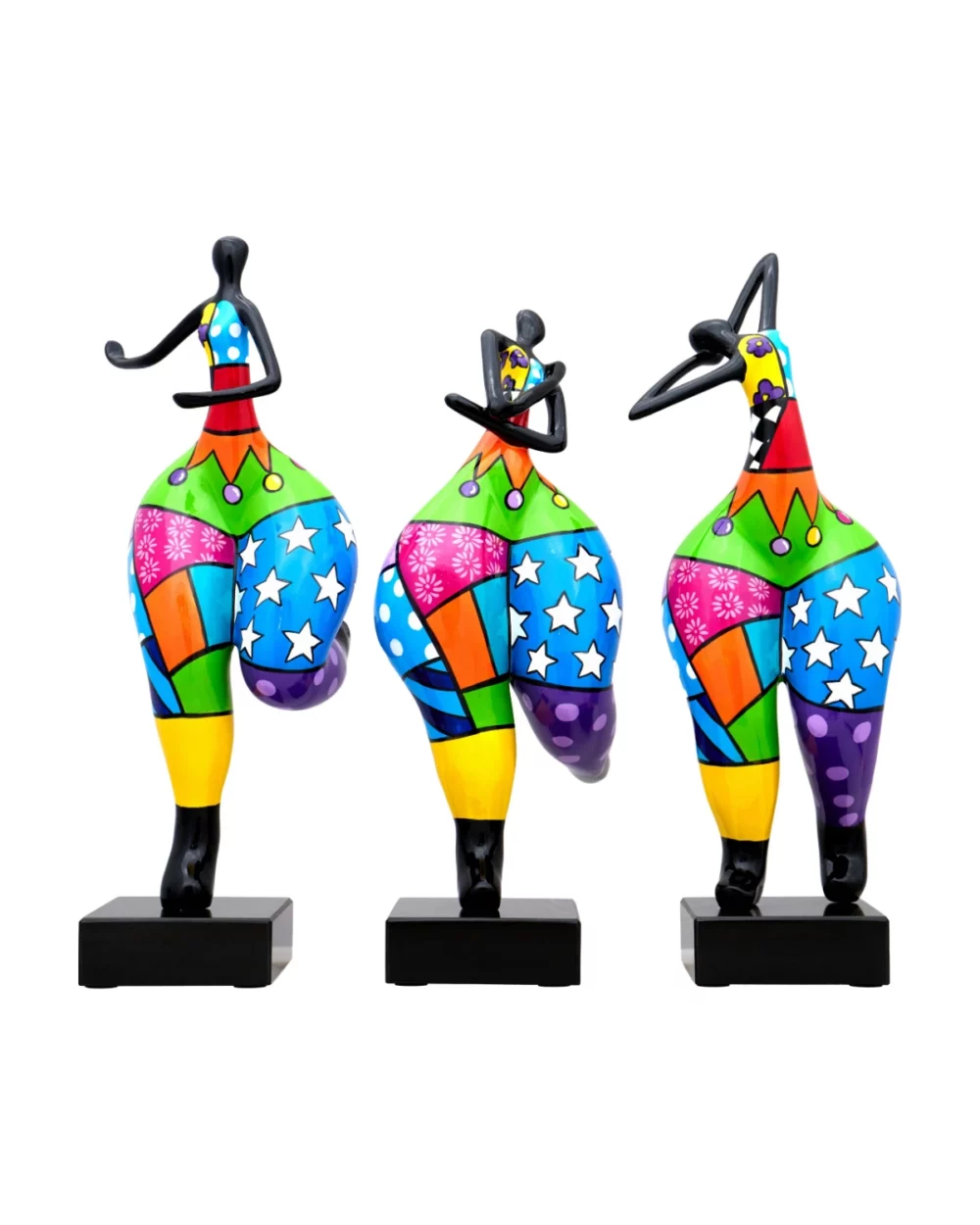 Statue Trois Grâces Pop 50 cm